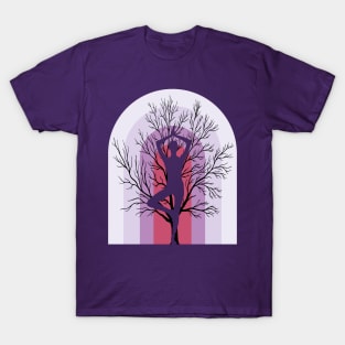 Pink Spiritual Tree T-Shirt